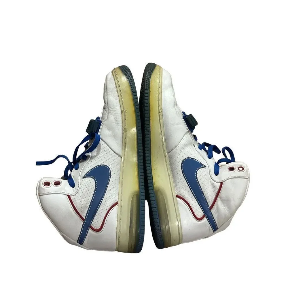 Nike Air Force 1 Mid Supreme Max Air‎ CB 2007 RARE Vintage sz 13 white red blue